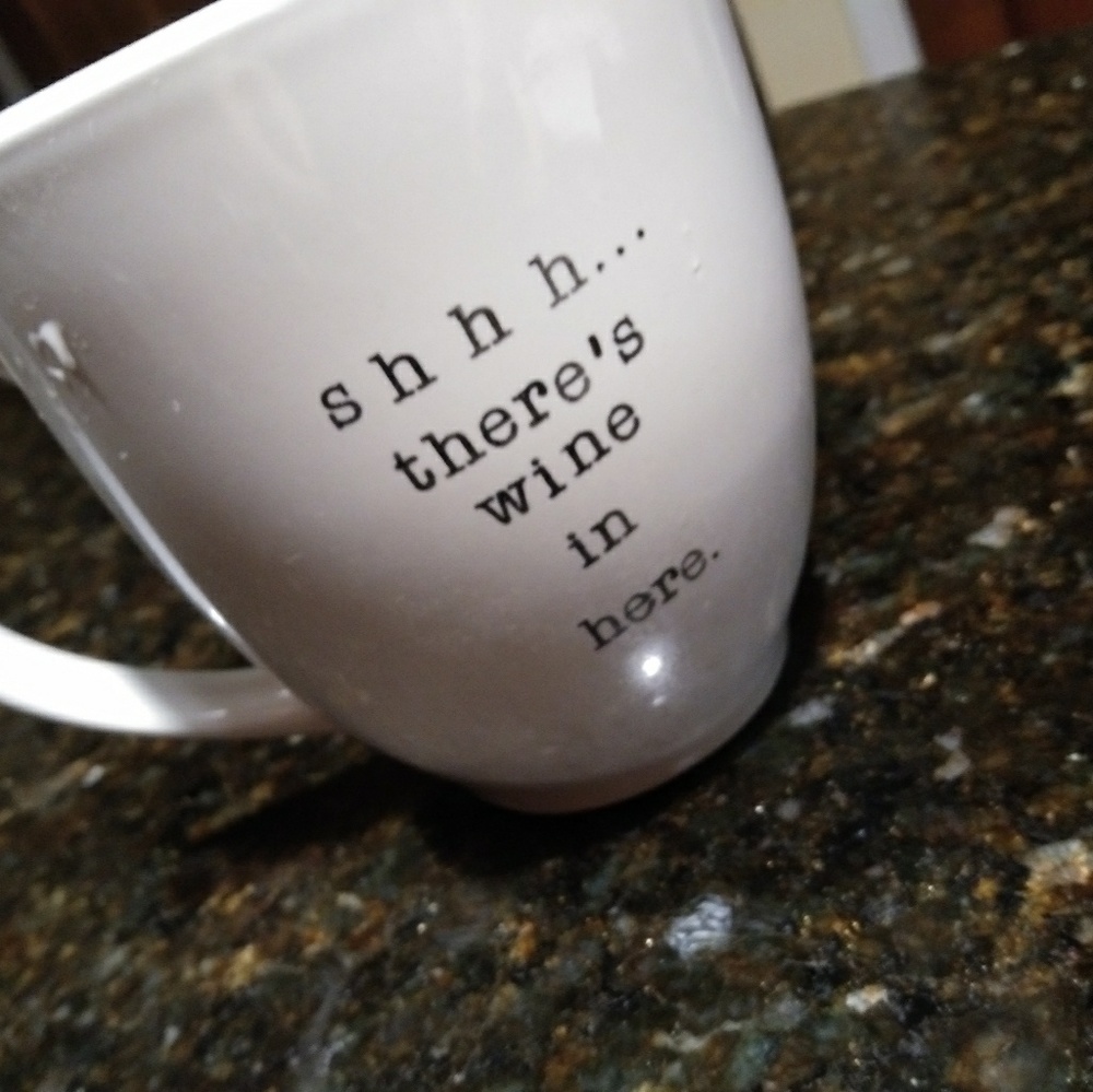 Wine coffee mug